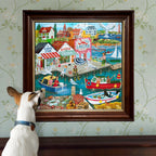 New England Wharf 1000 Piece Puzzle