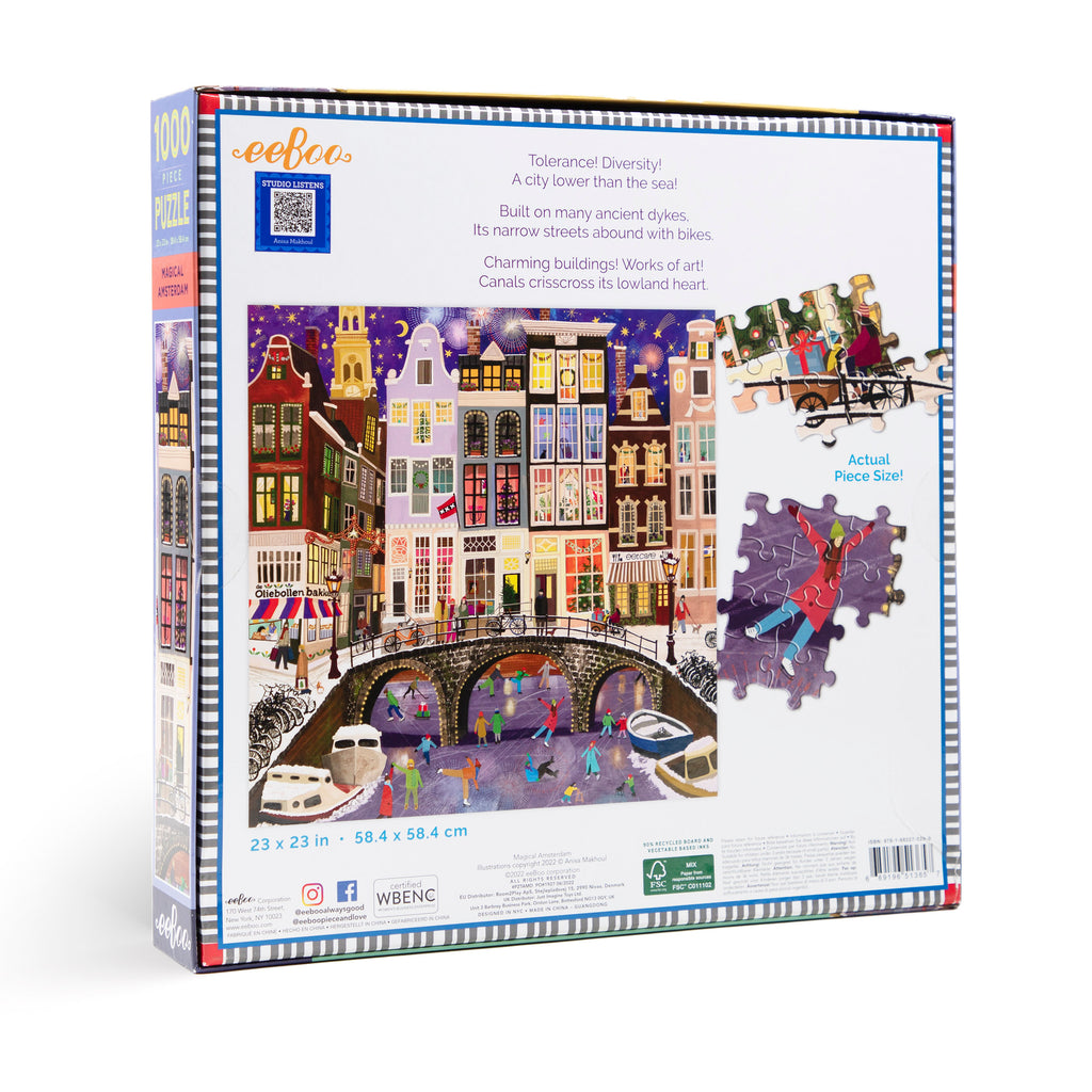 Magical Amsterdam 1000 Piece Puzzle (Pre-Book In-Stock)