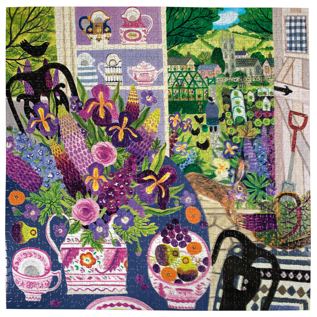 Lavender Kitchen 1000 Piece Square Puzzle