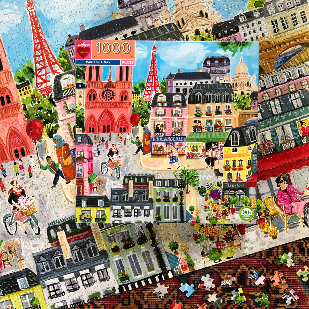 Paris in a Day 1000 Piece Puzzle