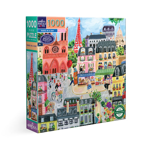 Paris in a Day 1000 Piece Puzzle