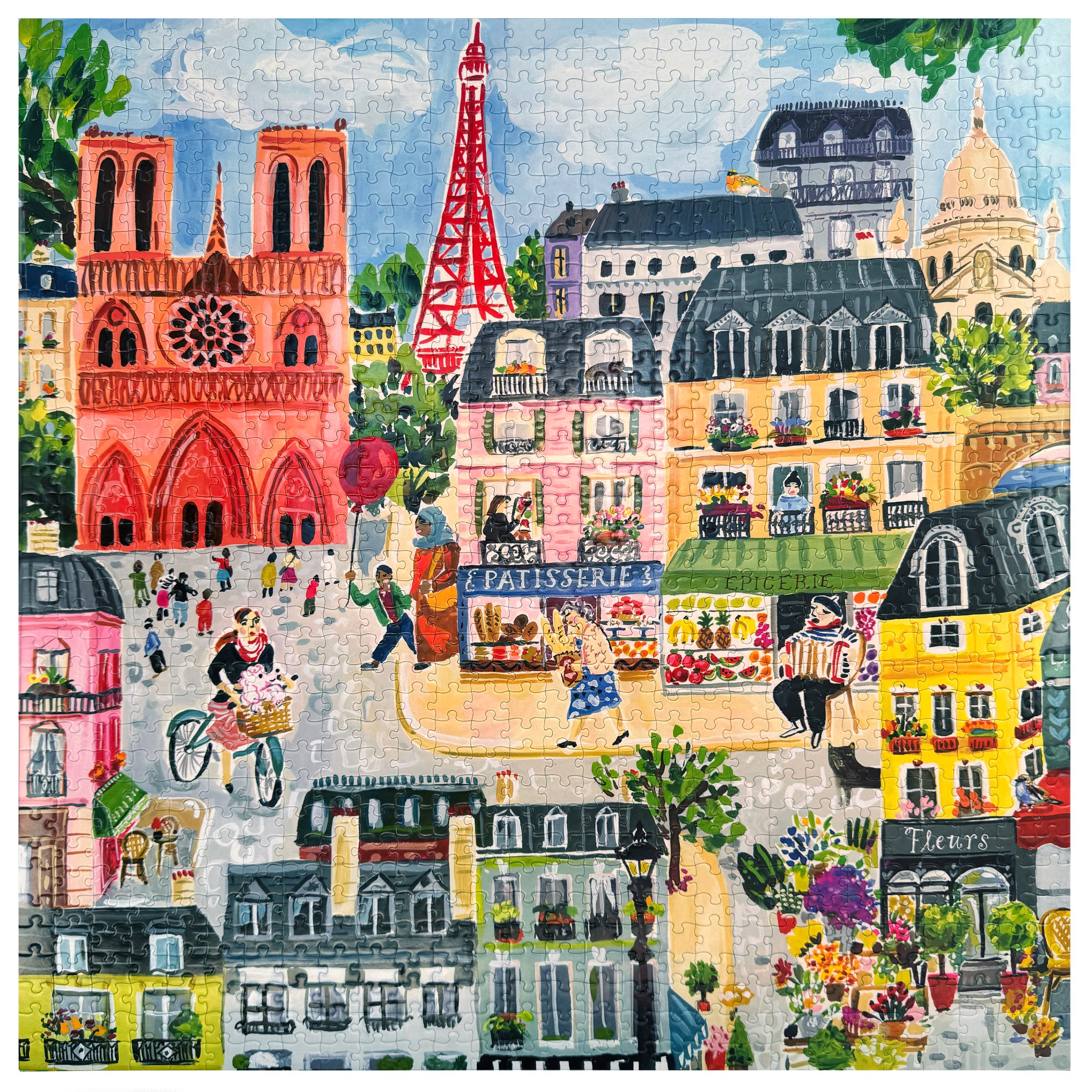 Paris in a Day 1000 Piece Puzzle