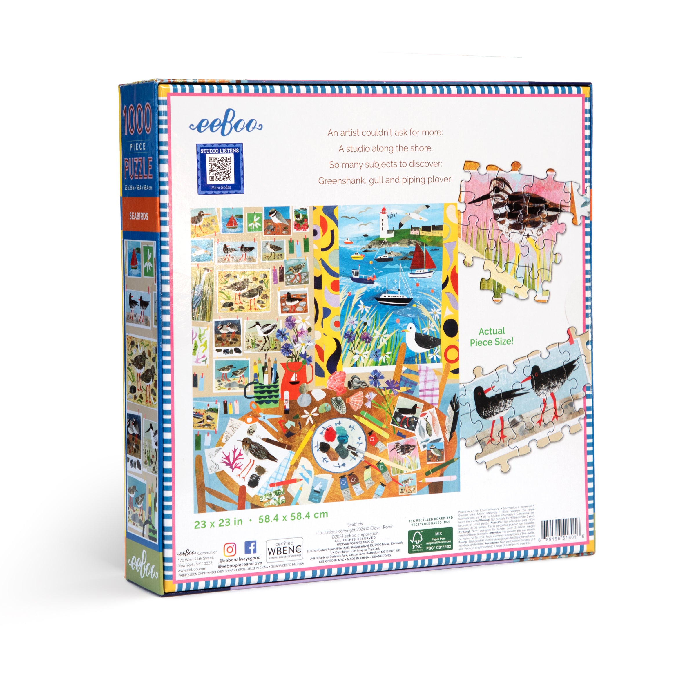 Seabirds 1000 Piece Puzzle