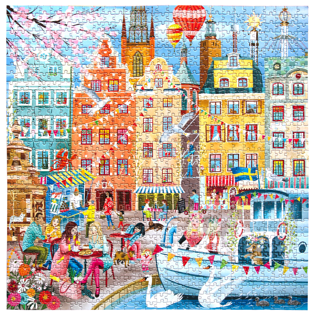 Stockholm 1000 Piece Puzzle