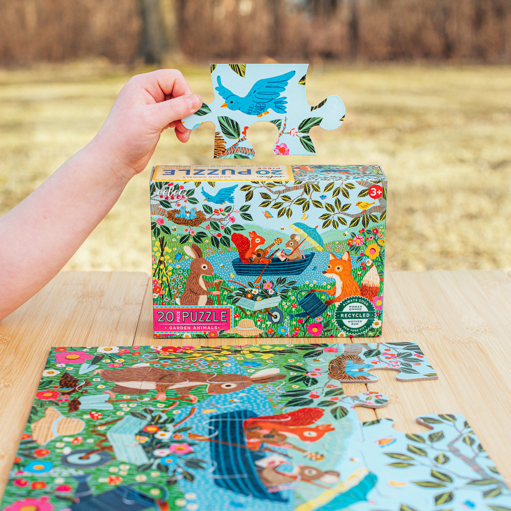 Garden Animals 20 Piece Puzzle
