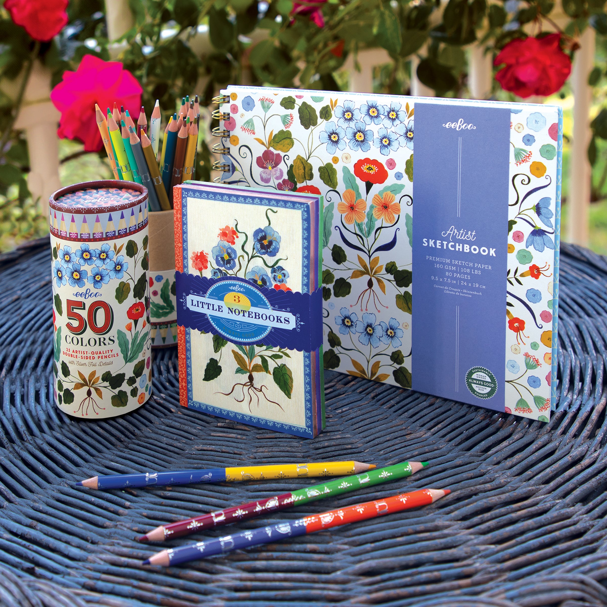 Flora's Hardcover Artist Sketchbook