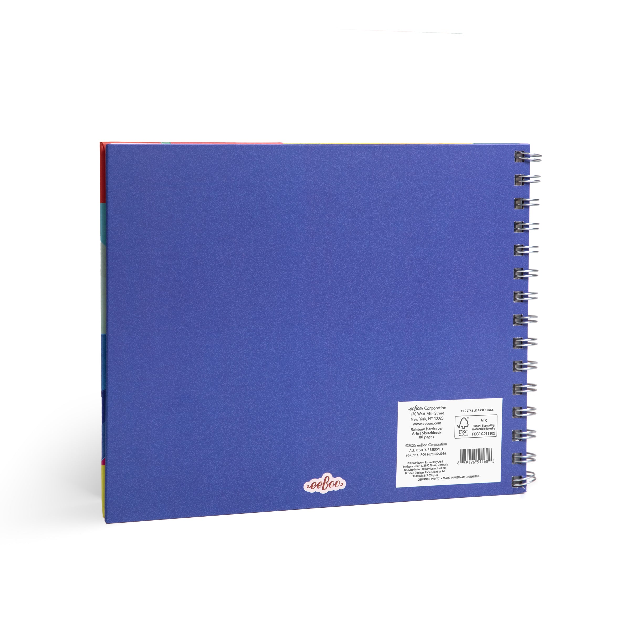 Rainbow Hardcover Artist Sketchbook