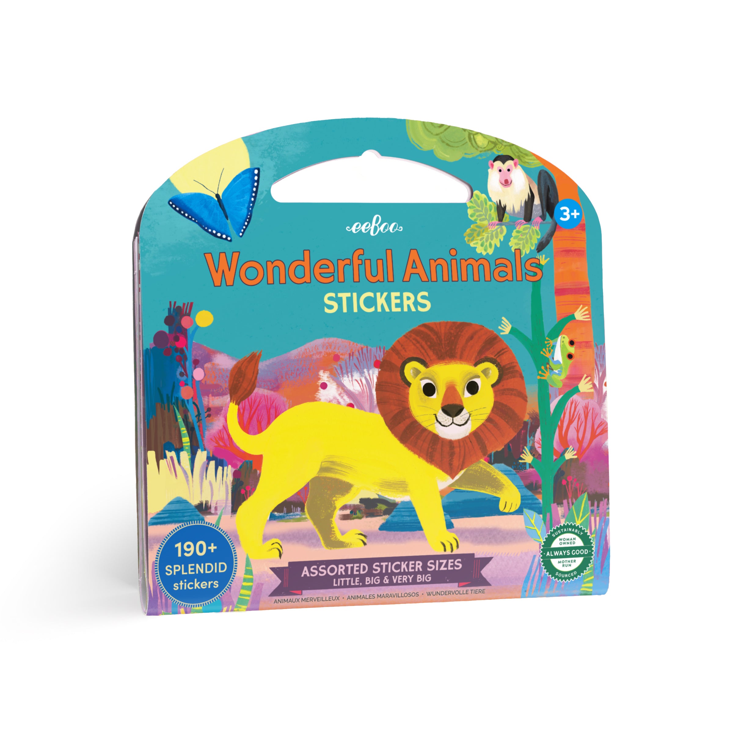 Wonderful Animals Stickers Book