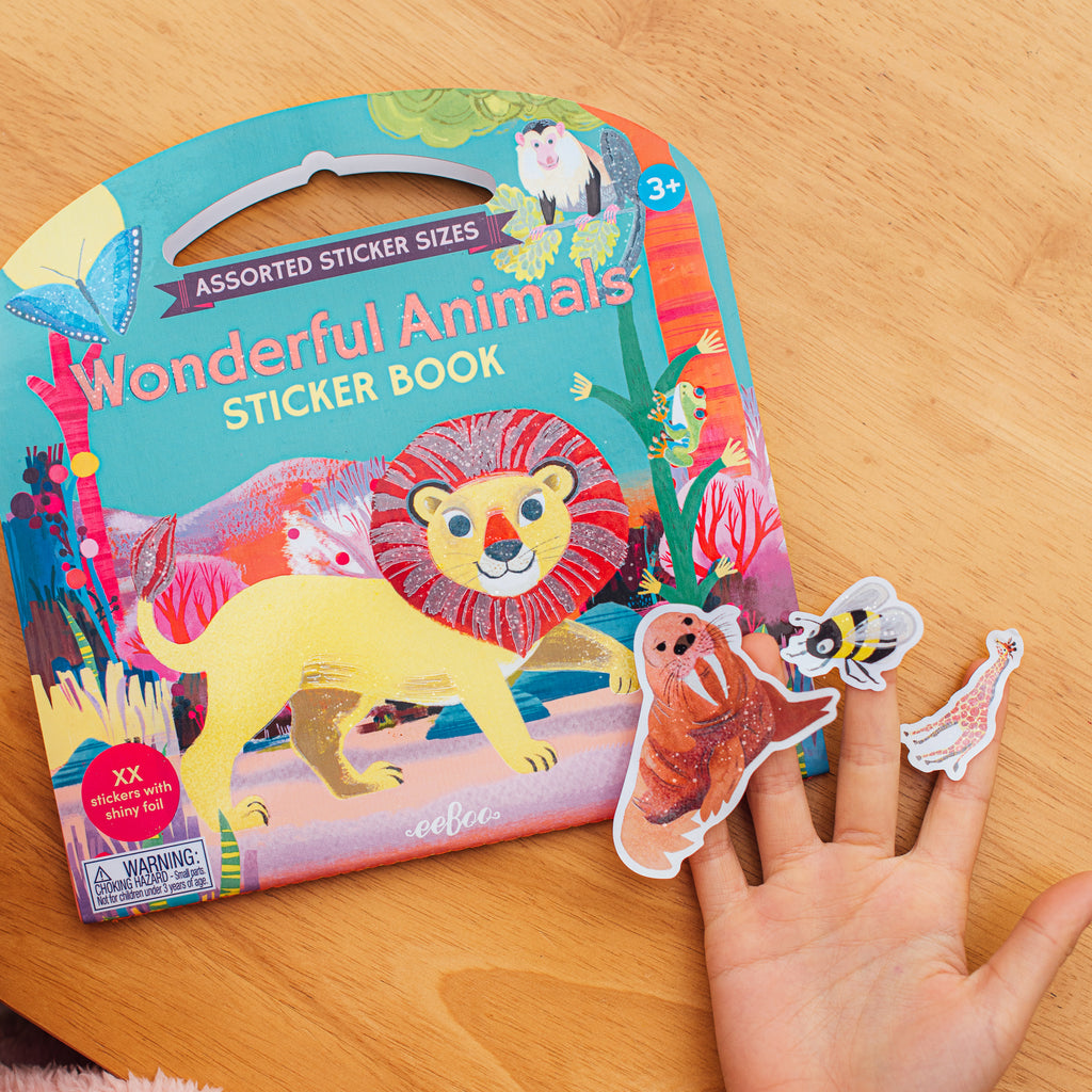 Wonderful Animals Stickers Book