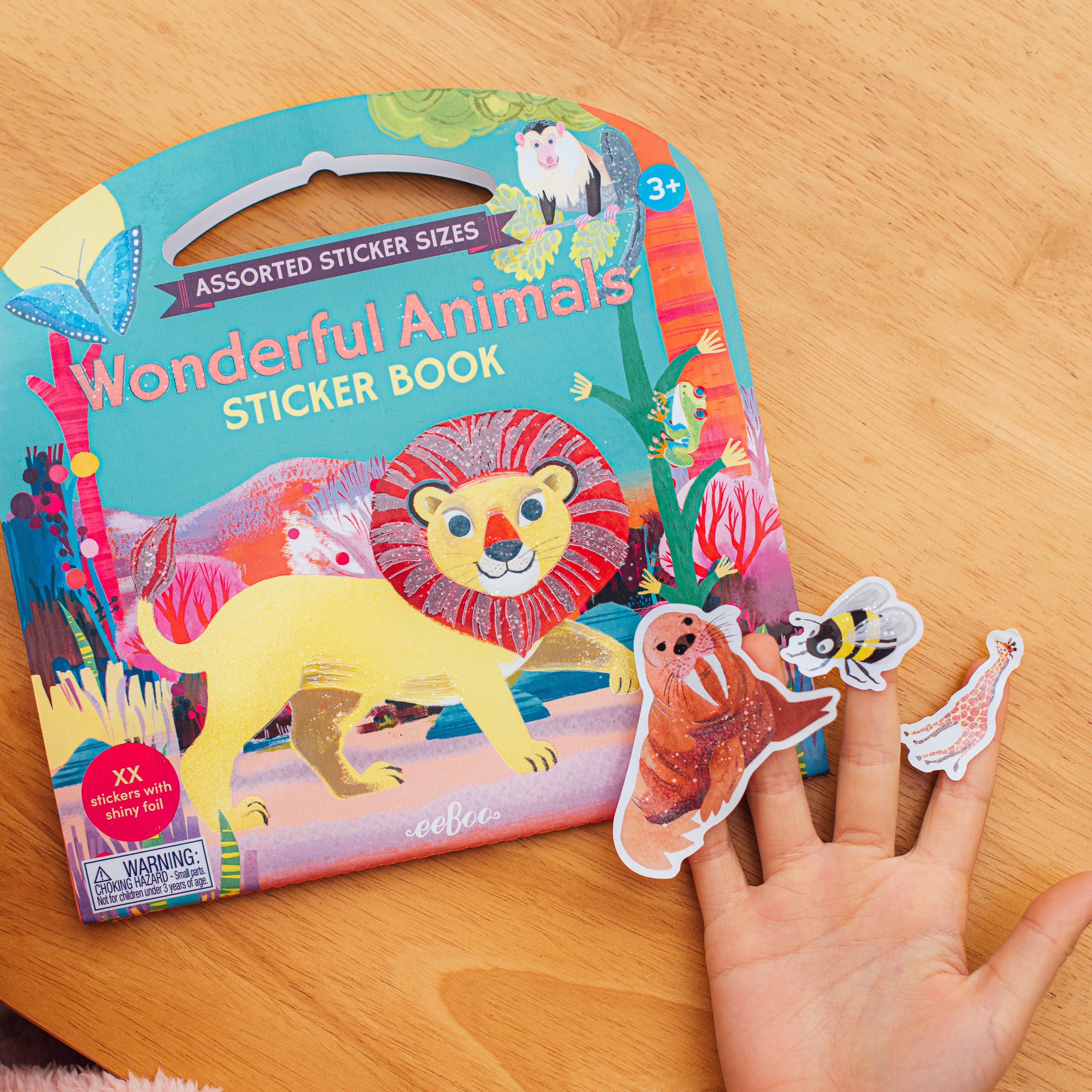 Wonderful Animals Stickers Book