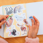 Wonderful Animals Stickers Book