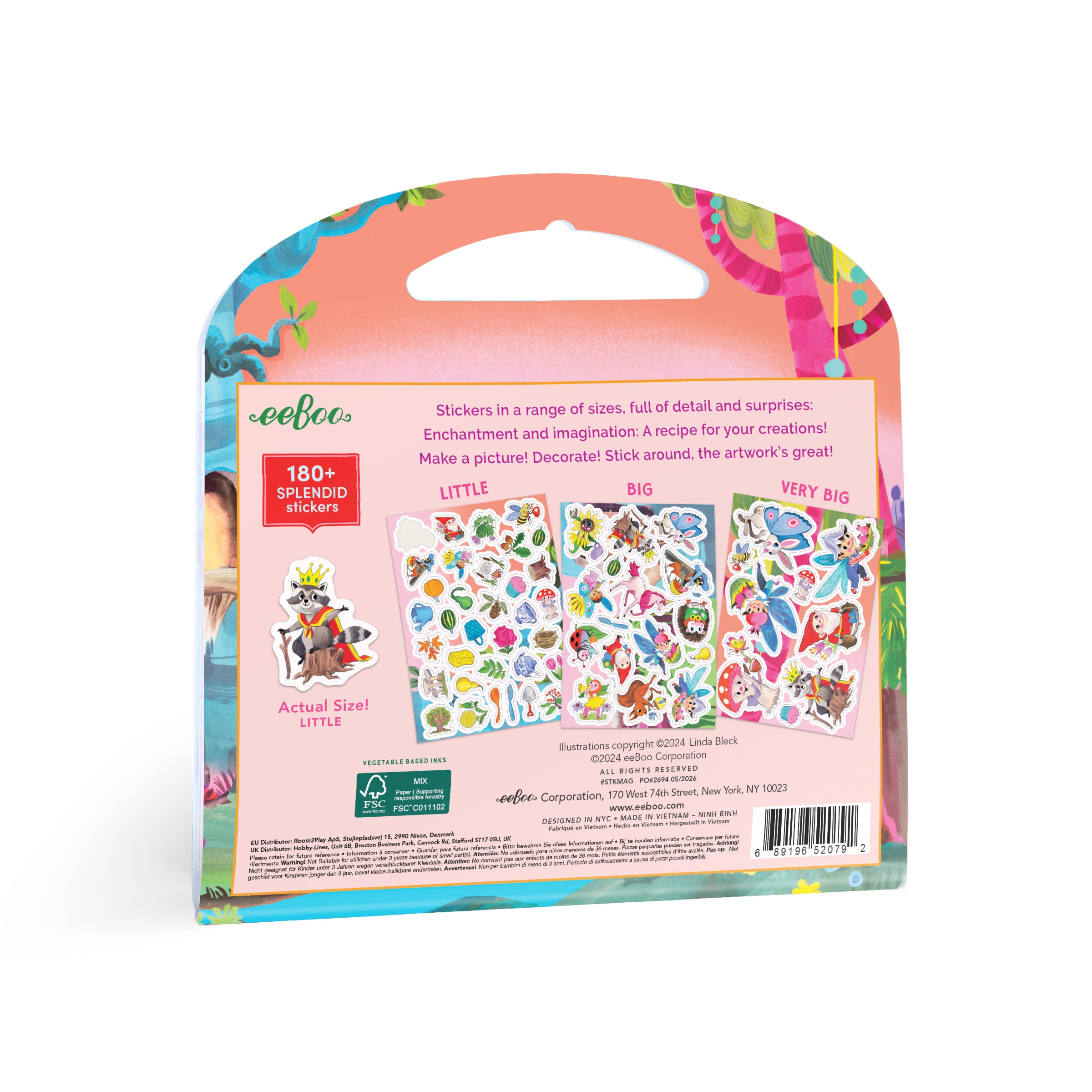 Magical Creatures Sticker Book