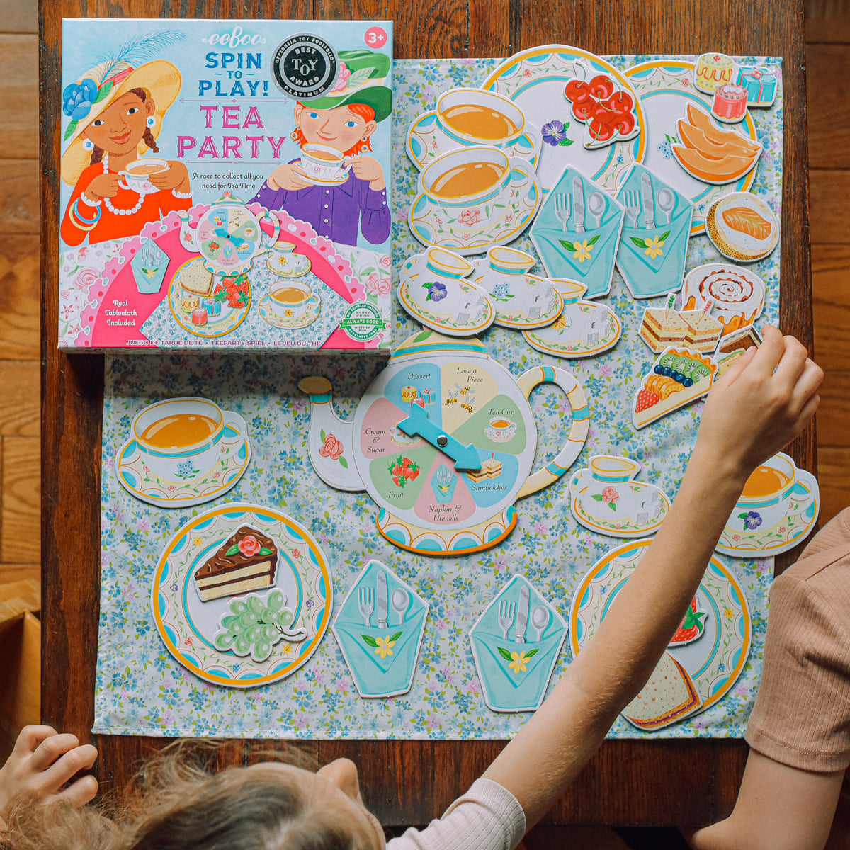 Tea Party Spinner Game