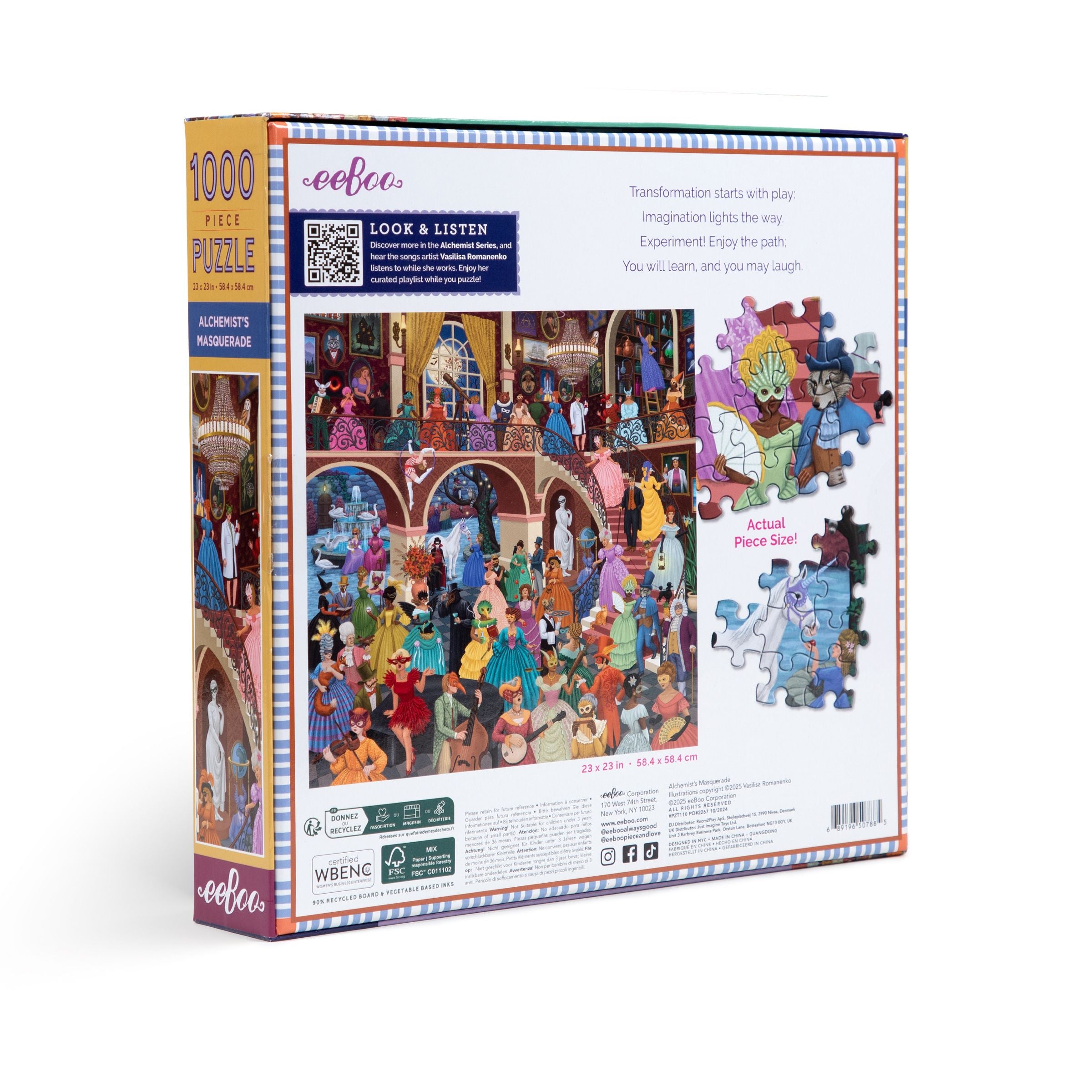 Alchemist's Masquerade 1000 Piece Puzzle