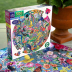Paradise Garden 500 Round Puzzle