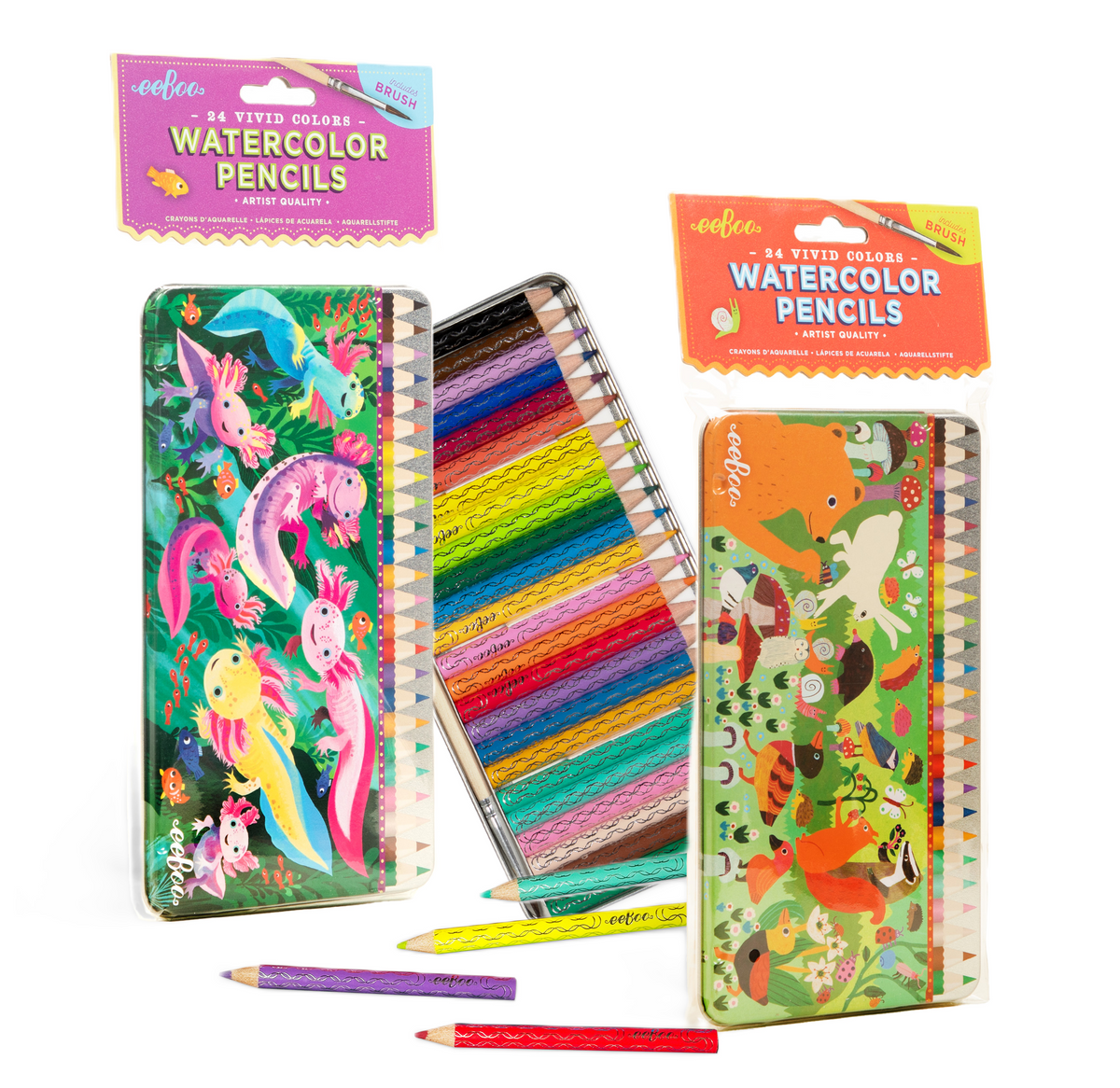 Watercolor Pencil Tins