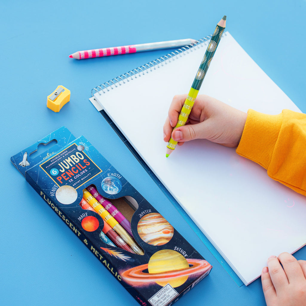 Our Planets 6 Jumbo Color Pencils