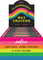 Fluorescent Jumbo Crayon Bundle (15)