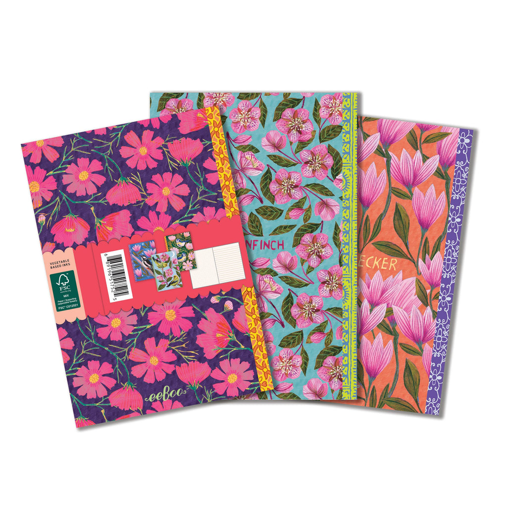 Birds Little Notebook Set