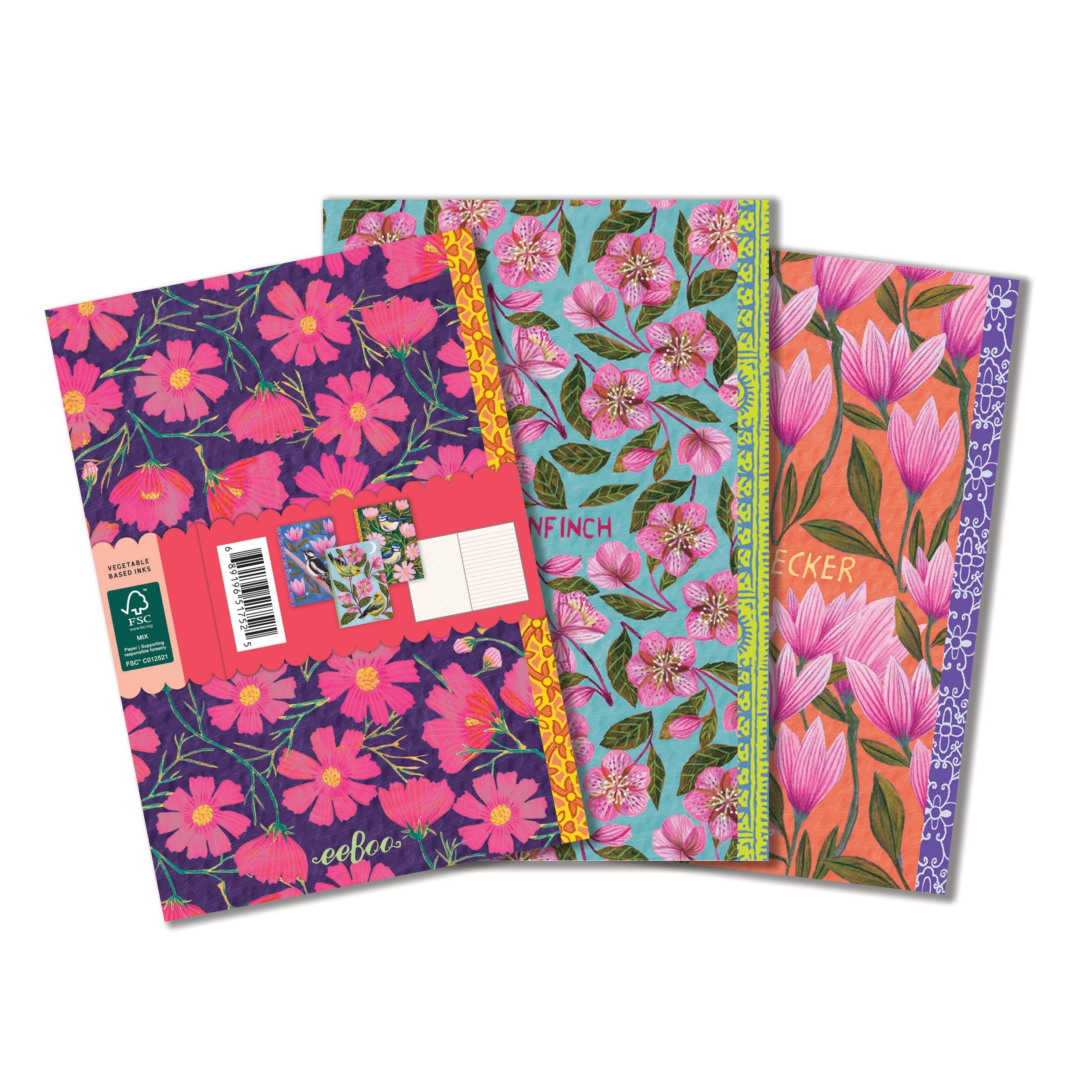 Birds Little Notebook Set