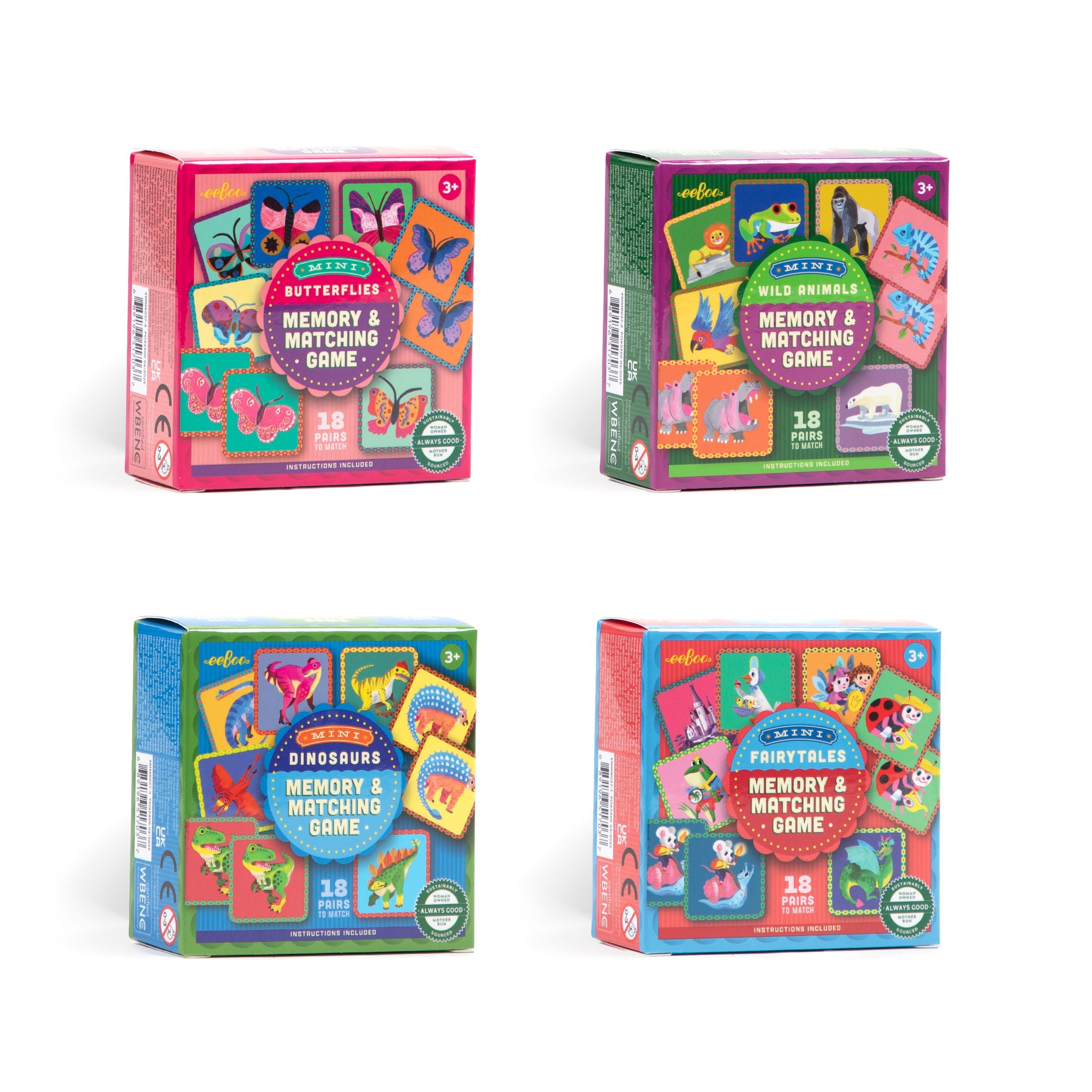Mini Memory Game Assortment (16)