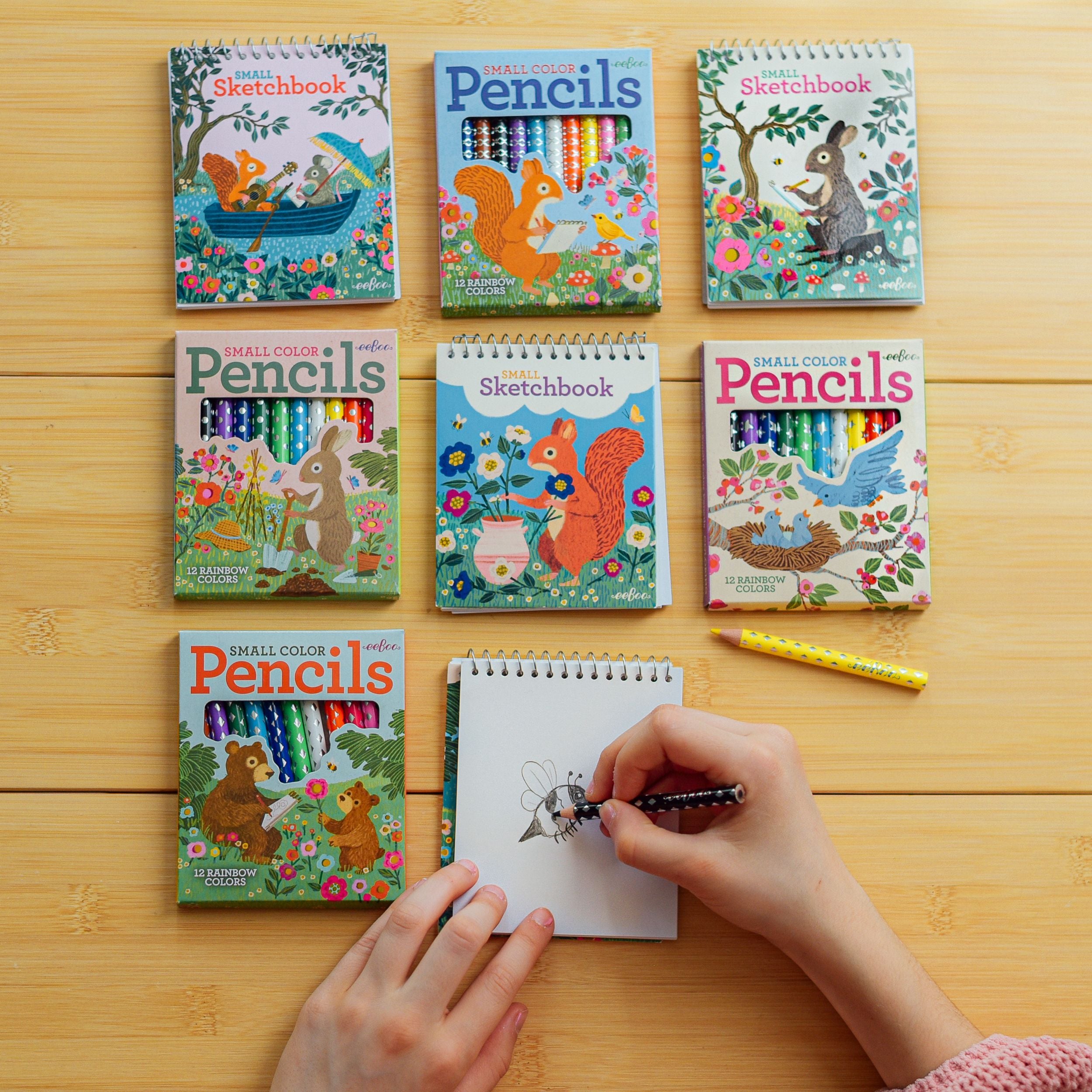 Victoria's Garden Small Sketchbook Assortment (24)