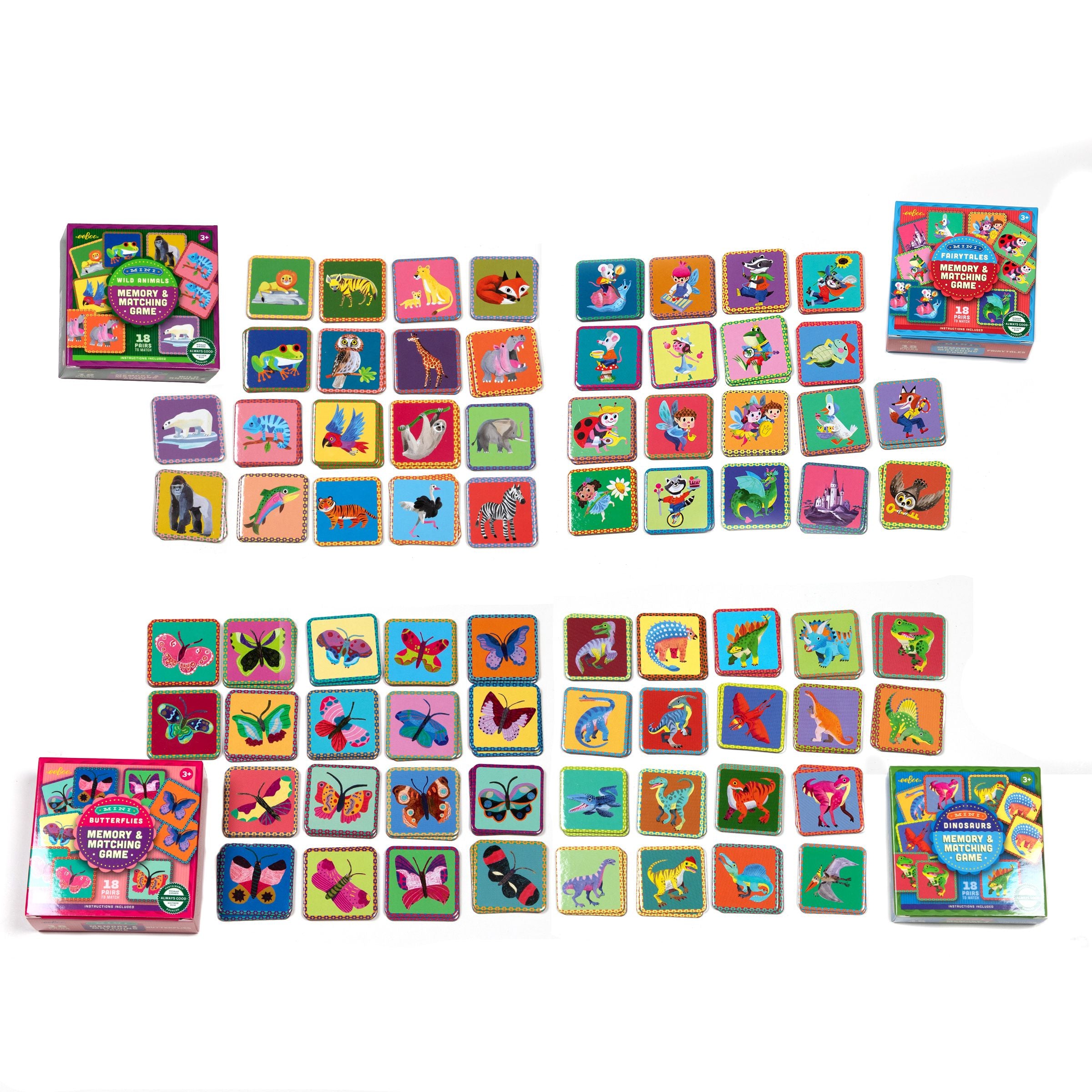 Mini Memory Game Assortment (16)