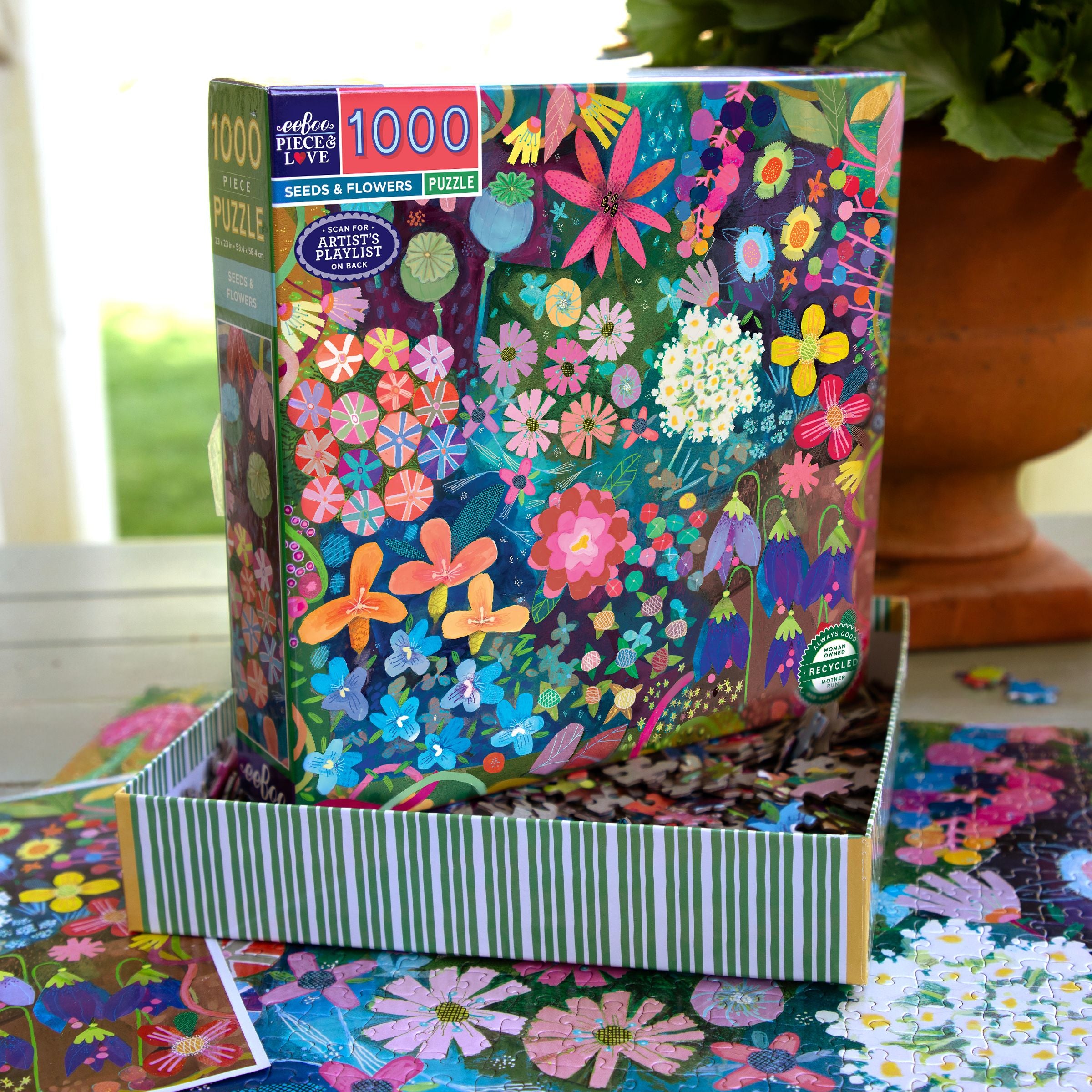 Seeds & Flowers 1000 Piece Puzzle