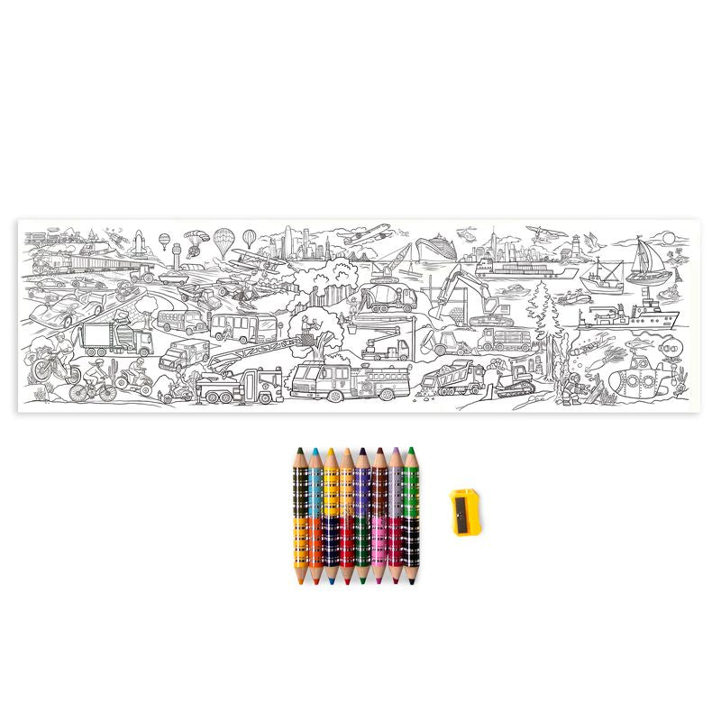 Vehicles Mini Mural Bundle (6)