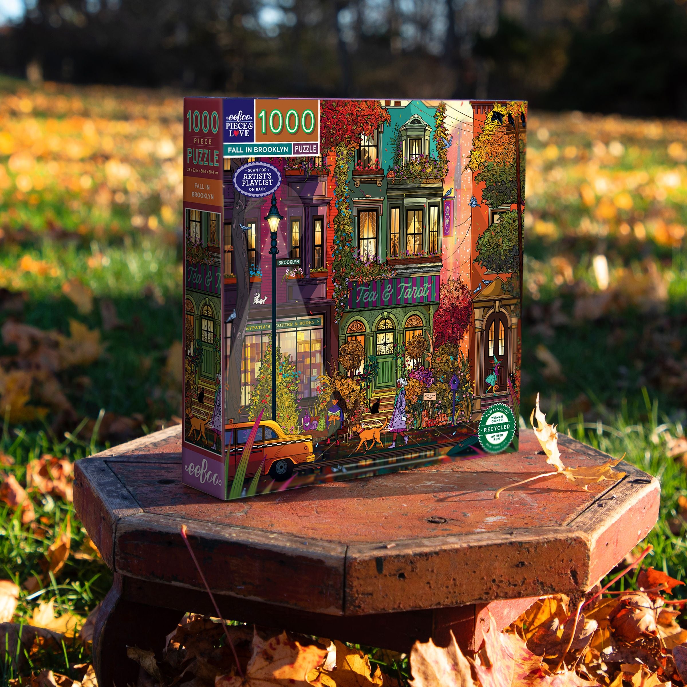 Fall in Brooklyn 1000 Piece Puzzle