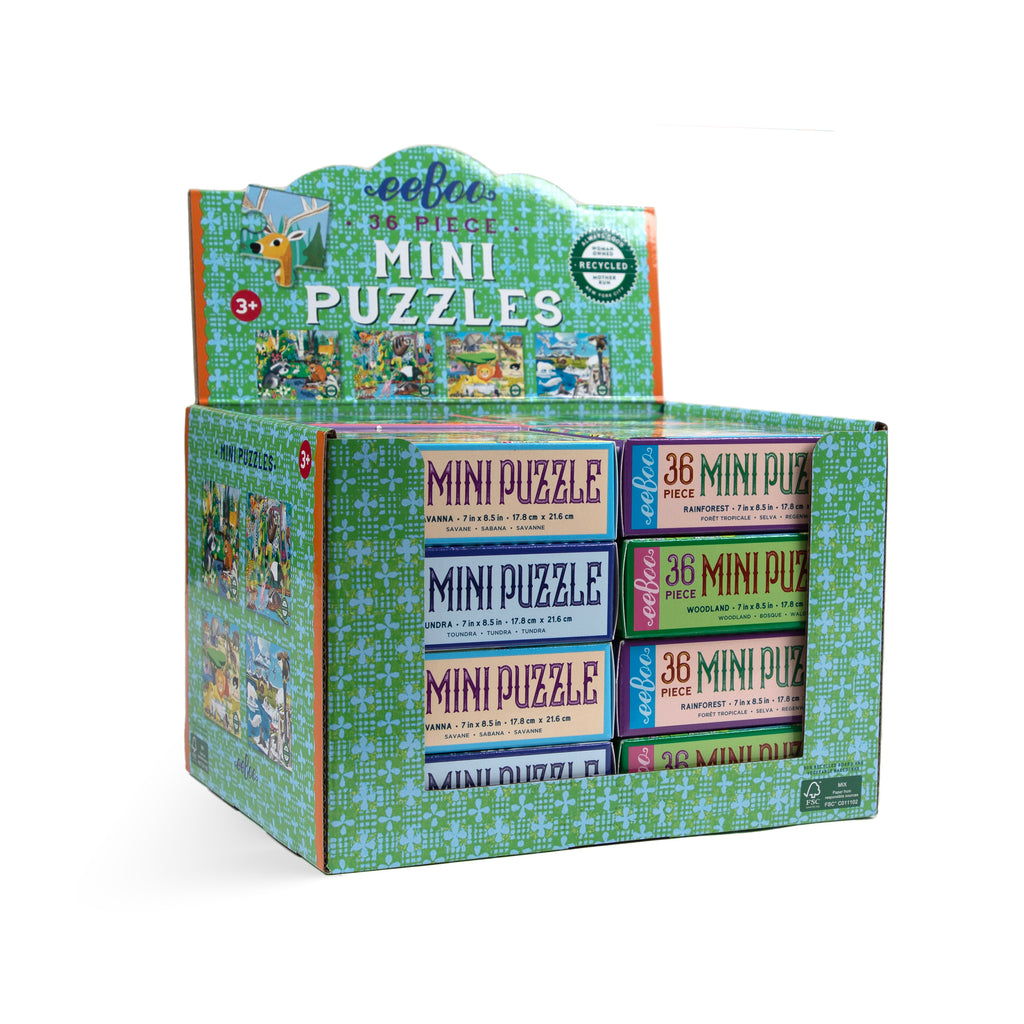 Wild Habitats Miniature Puzzle Assortment (16)
