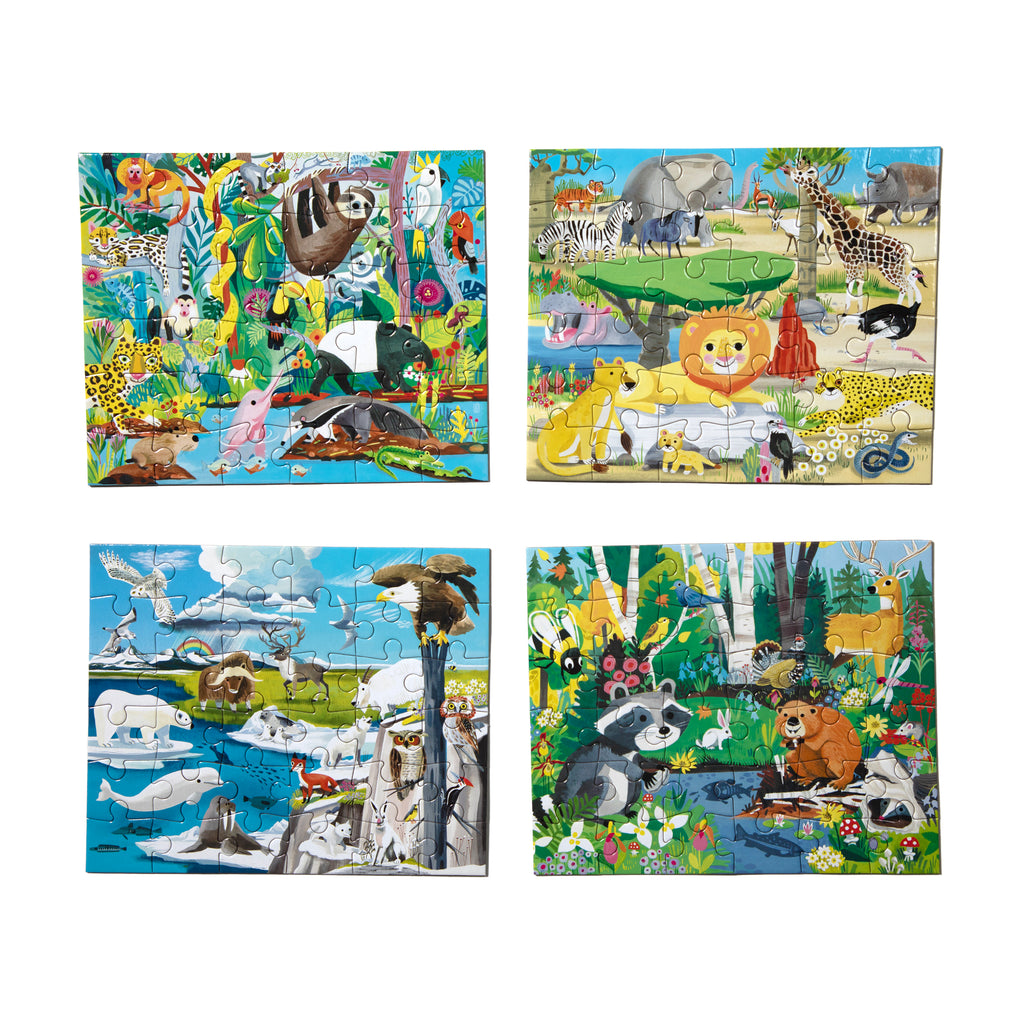 Wild Habitats Miniature Puzzle Assortment (16)