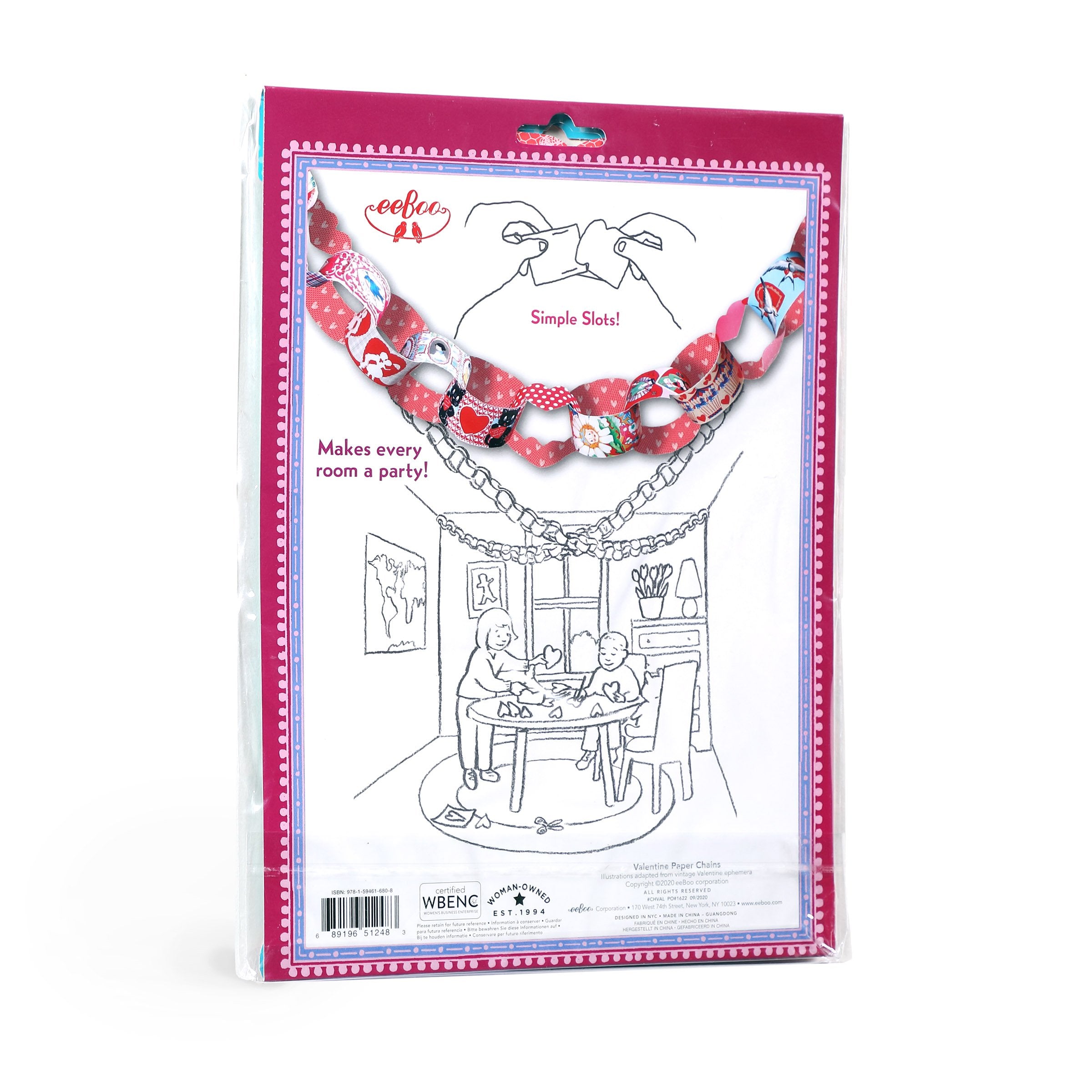 Valentine Paper Chain