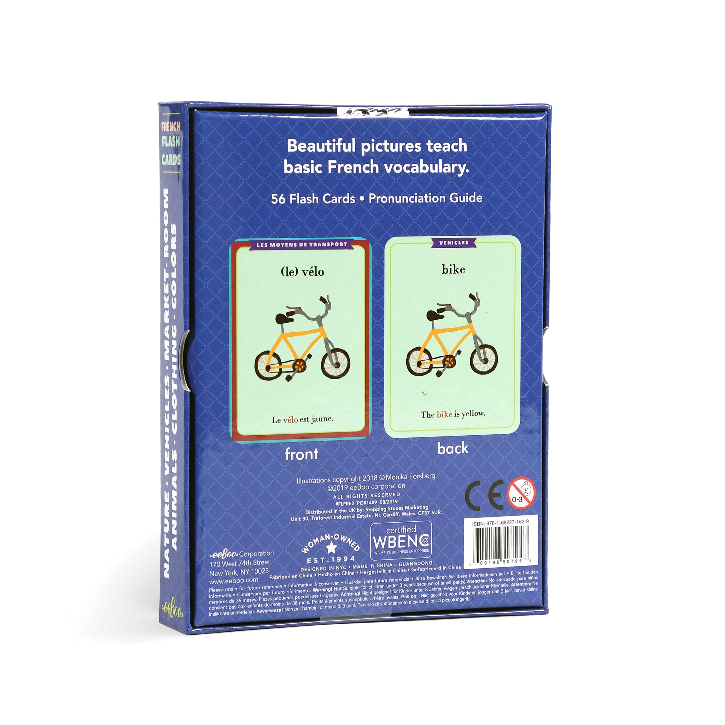 BACK ORDER French Vocabulary Flash Cards