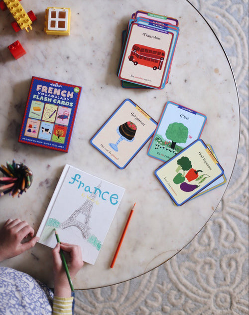 BACK ORDER French Vocabulary Flash Cards