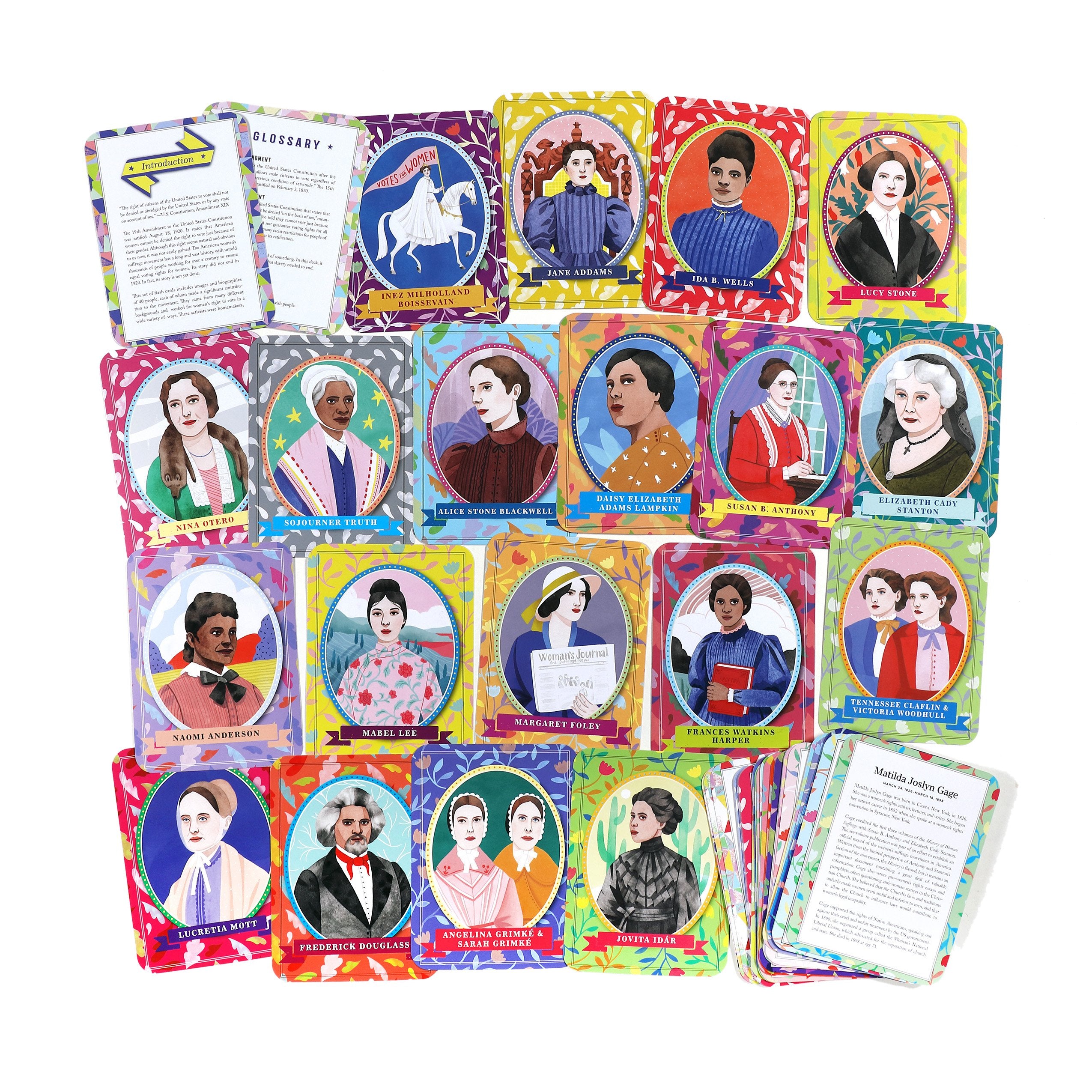 Votes for Women Educational Cards