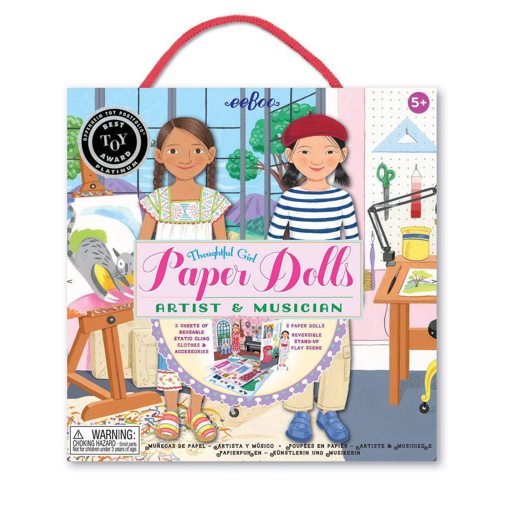 Paper Doll Assortment with Display