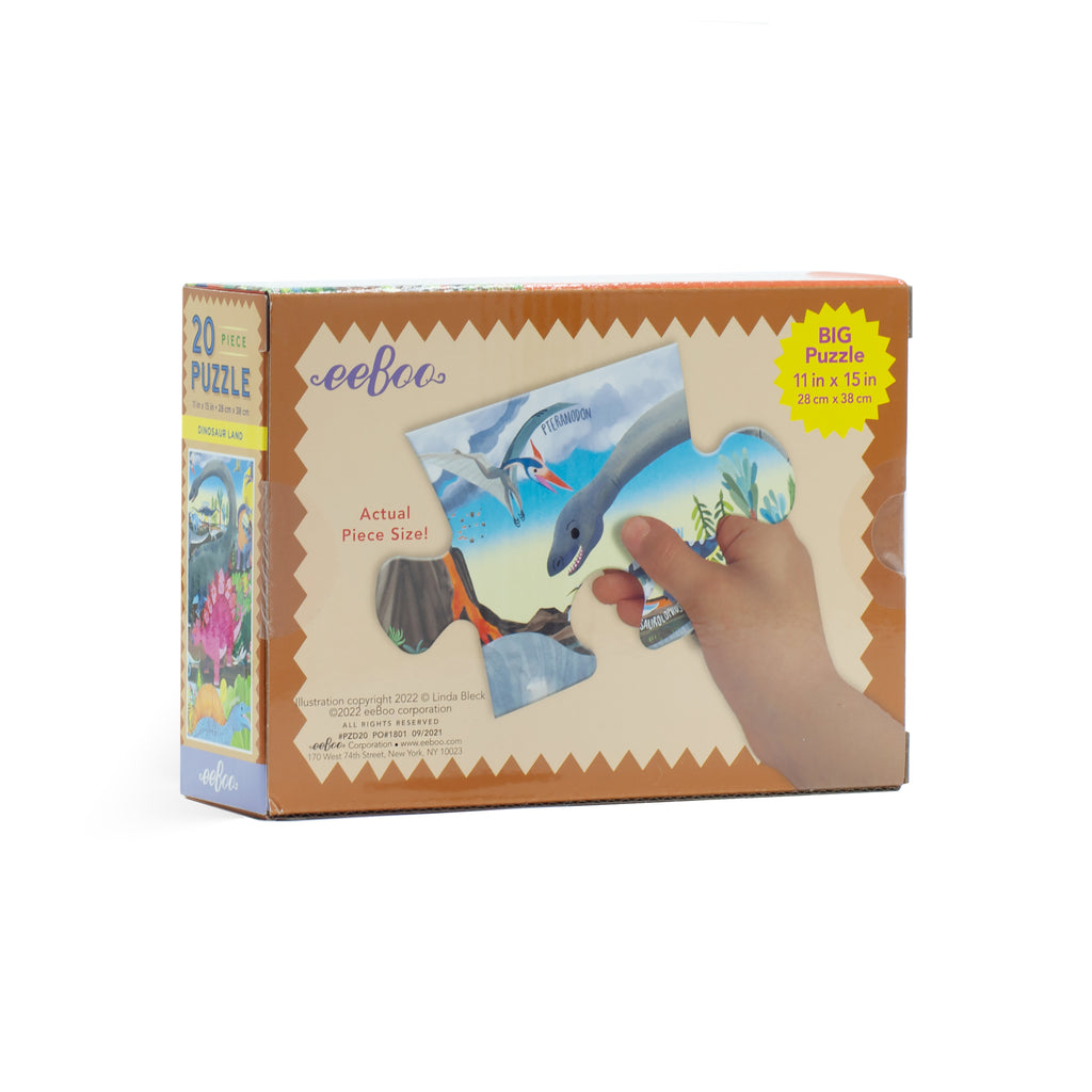 Dinosaur Land 20 Piece Puzzle