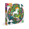 Unicorn Garden 500 Piece Round Puzzle