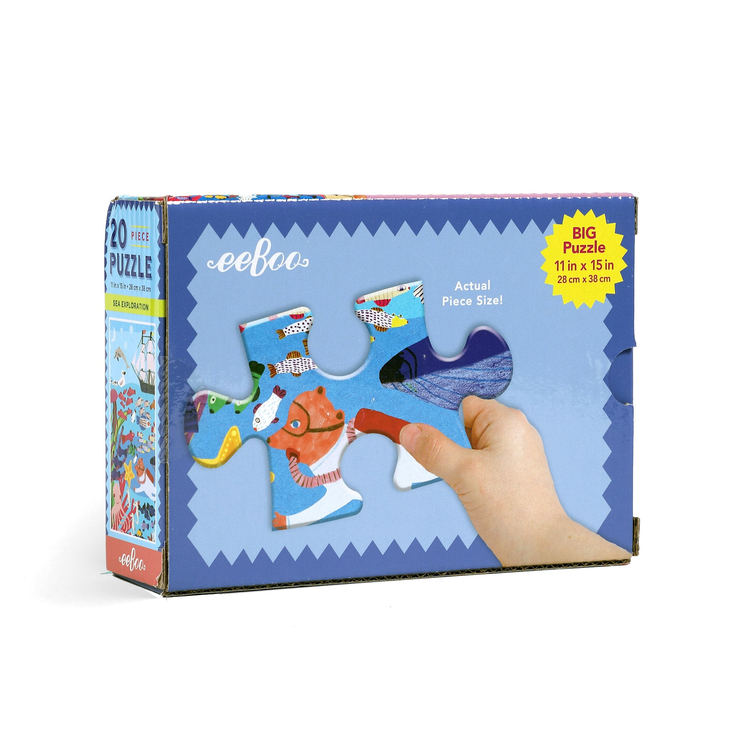 Sea Exploration 20 Piece Big Puzzle