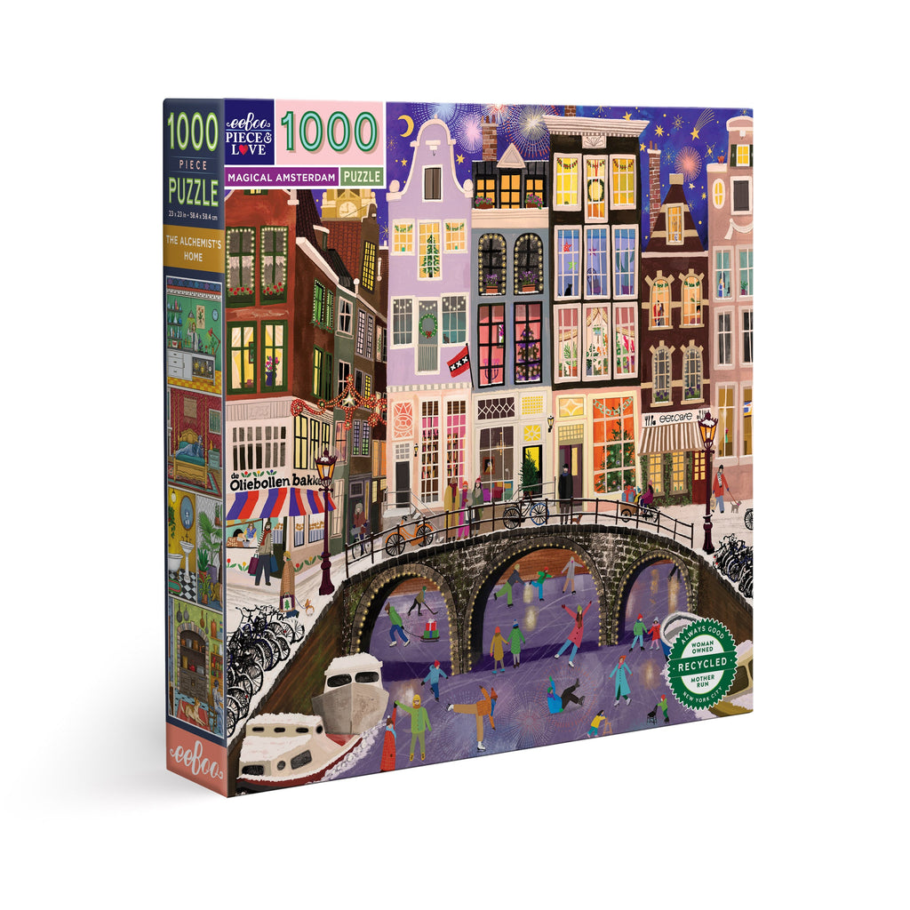 Magical Amsterdam 1000 pc Sq  Jigsaw Puzzle