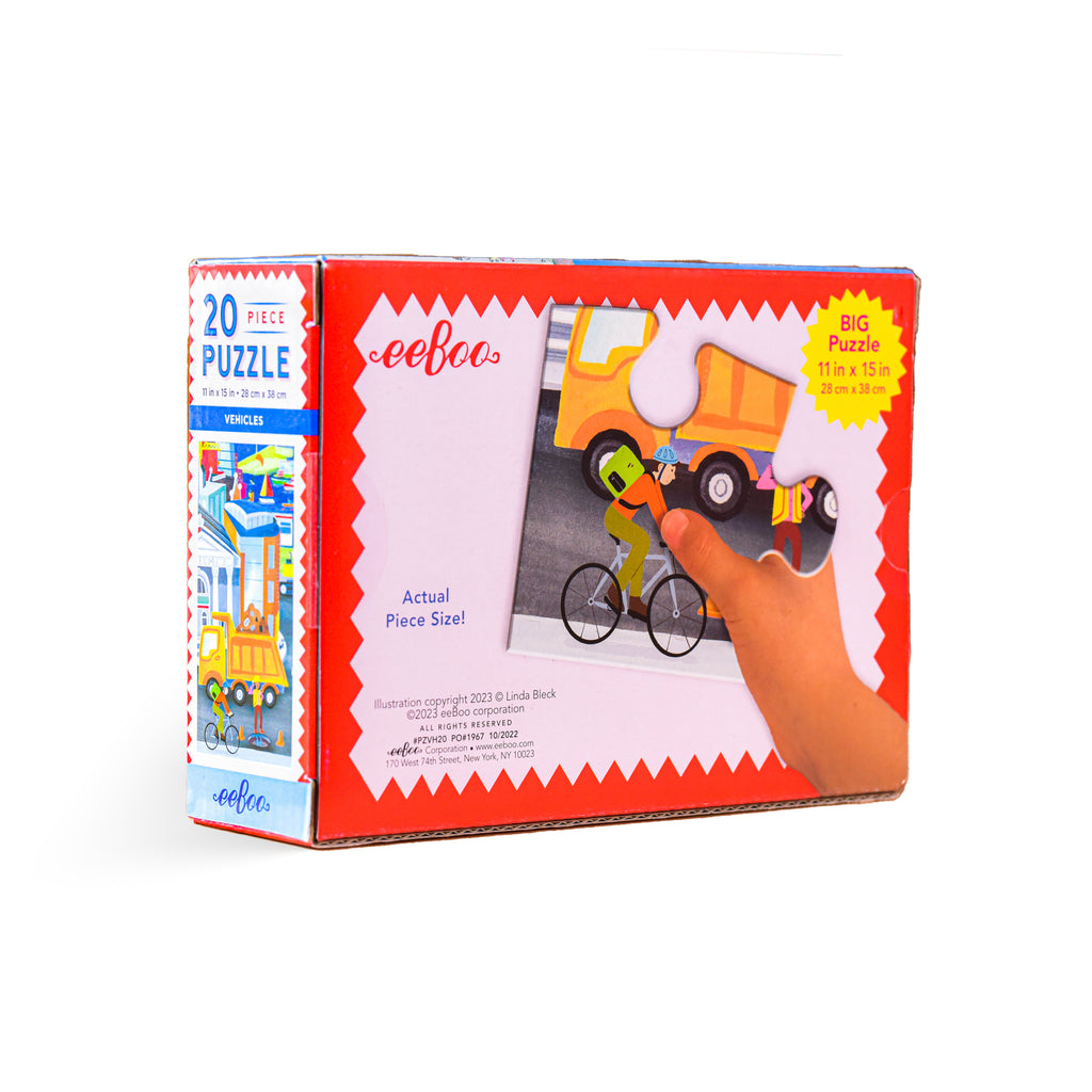 Vehicles 20 Piece Puzzle