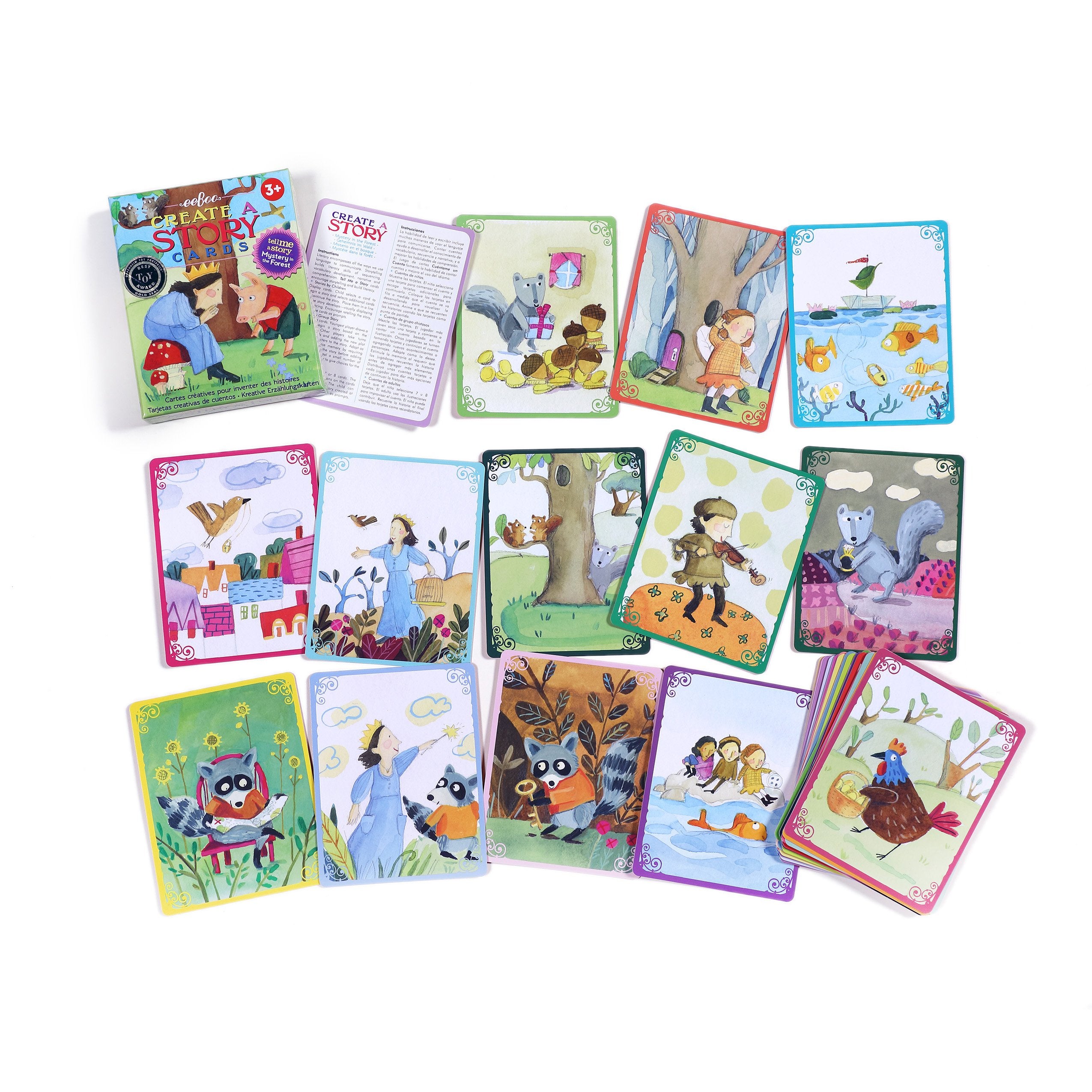 Mystery in the Forest Create A Story Cards
